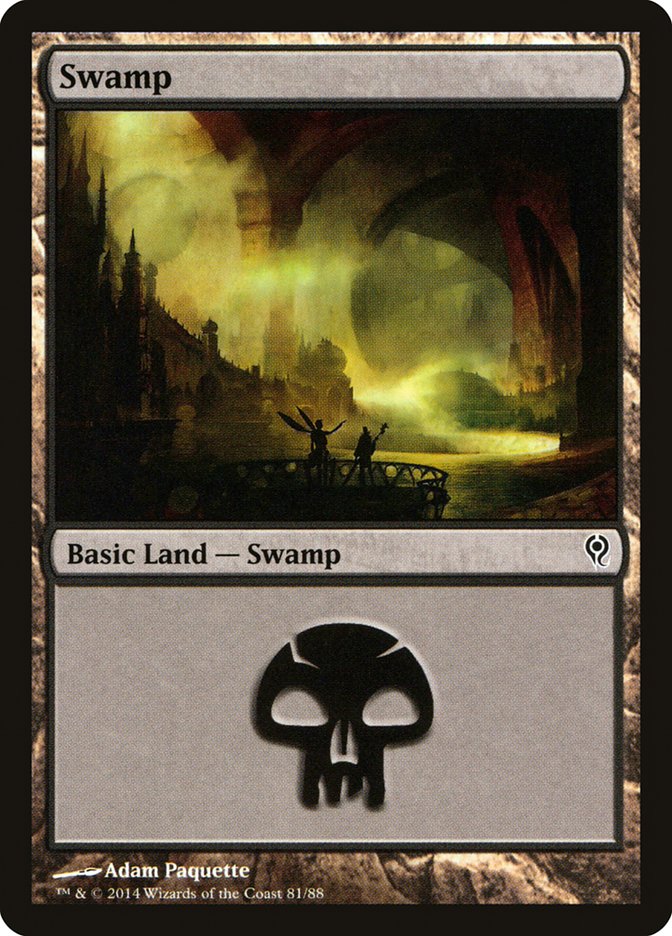 Swamp (81) [Duel Decks: Jace vs. Vraska] | Mega City Incorporated