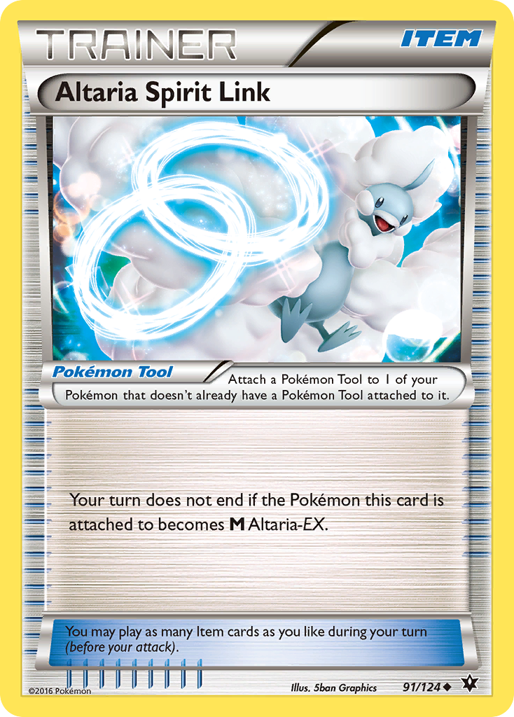 Altaria Spirit Link (91/124) [XY: Fates Collide] | Mega City Incorporated