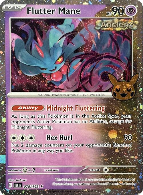 Flutter Mane (078/162) (Cosmos Holo) [Trick or Trade 2024] | Mega City Incorporated