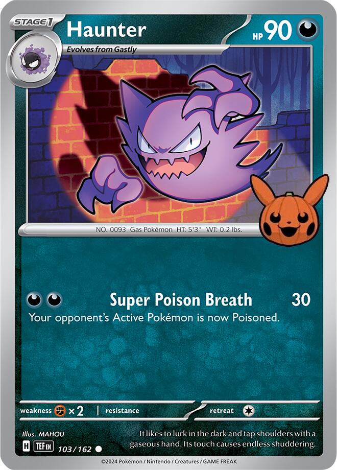 Haunter (103/162) [Trick or Trade 2024] | Mega City Incorporated