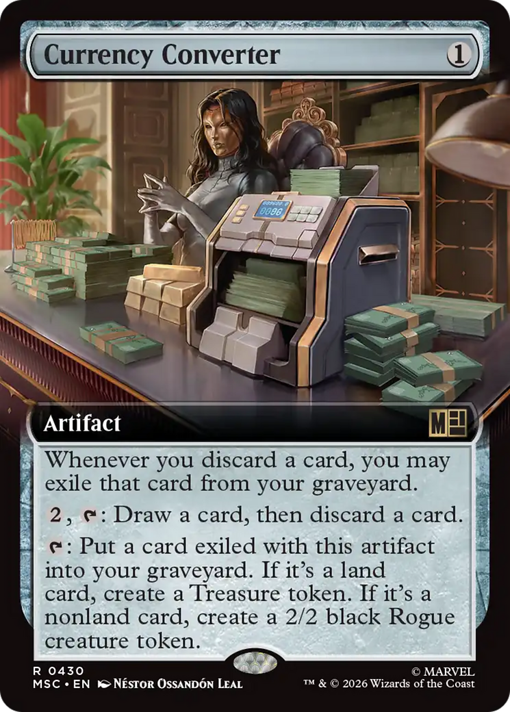Currency Converter (Extended Art) [Marvel Super Heroes Commander] | Mega City Incorporated