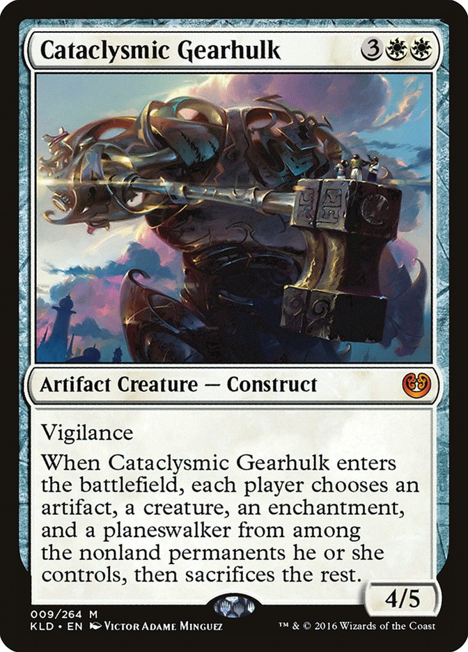 Cataclysmic Gearhulk [Kaladesh] | Mega City Incorporated