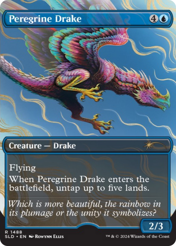 Peregrine Drake (Rainbow Foil) [Secret Lair Drop Series] | Mega City Incorporated