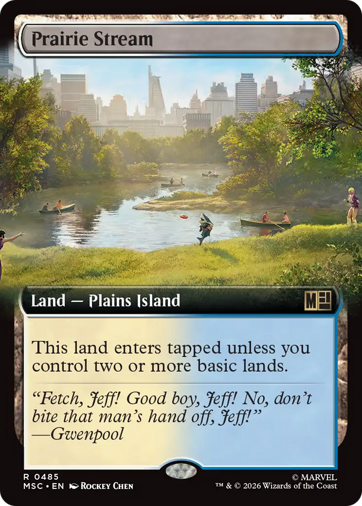 Prairie Stream (Extended Art) [Marvel Super Heroes Commander] | Mega City Incorporated