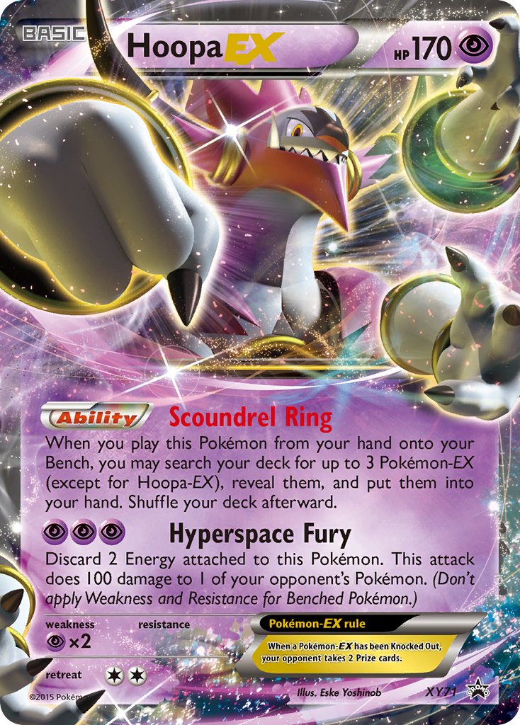 Hoopa EX (XY71) [XY: Black Star Promos] | Mega City Incorporated