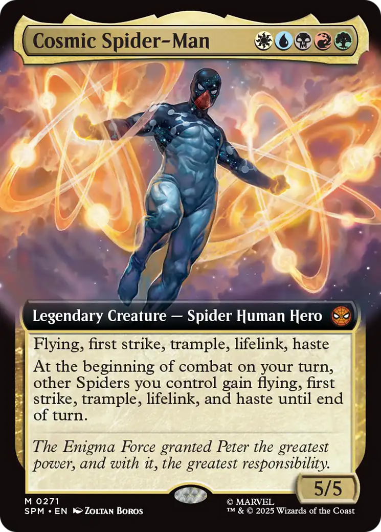 Cosmic Spider-Man (Extended Art) [Marvel's Spider-Man] | Mega City Incorporated