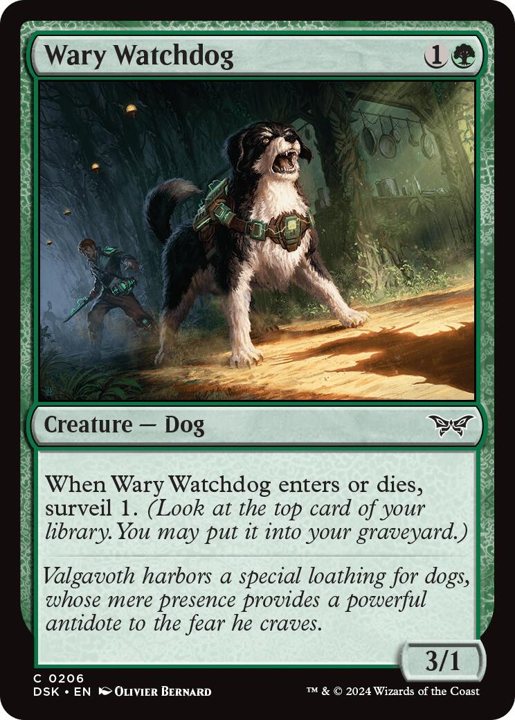 Wary Watchdog [Duskmourn: House of Horror] | Mega City Incorporated