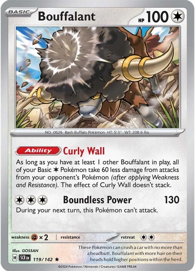 Bouffalant (119/142) [Scarlet & Violet: Black Star Promos] | Mega City Incorporated