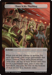 Chaos is My Plaything (Full Art) [Duskmourn: Archenemy] | Mega City Incorporated