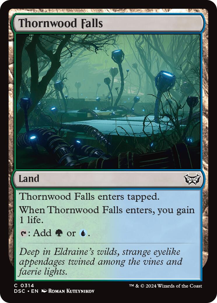 Thornwood Falls [Duskmourn: House of Horror Commander] | Mega City Incorporated