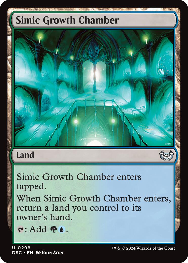 Simic Growth Chamber [Duskmourn: House of Horror Commander] | Mega City Incorporated