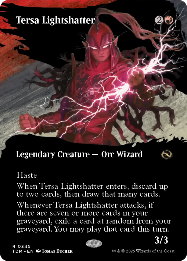 Tersa Lightshatter (Borderless) [Tarkir: Dragonstorm] | Mega City Incorporated