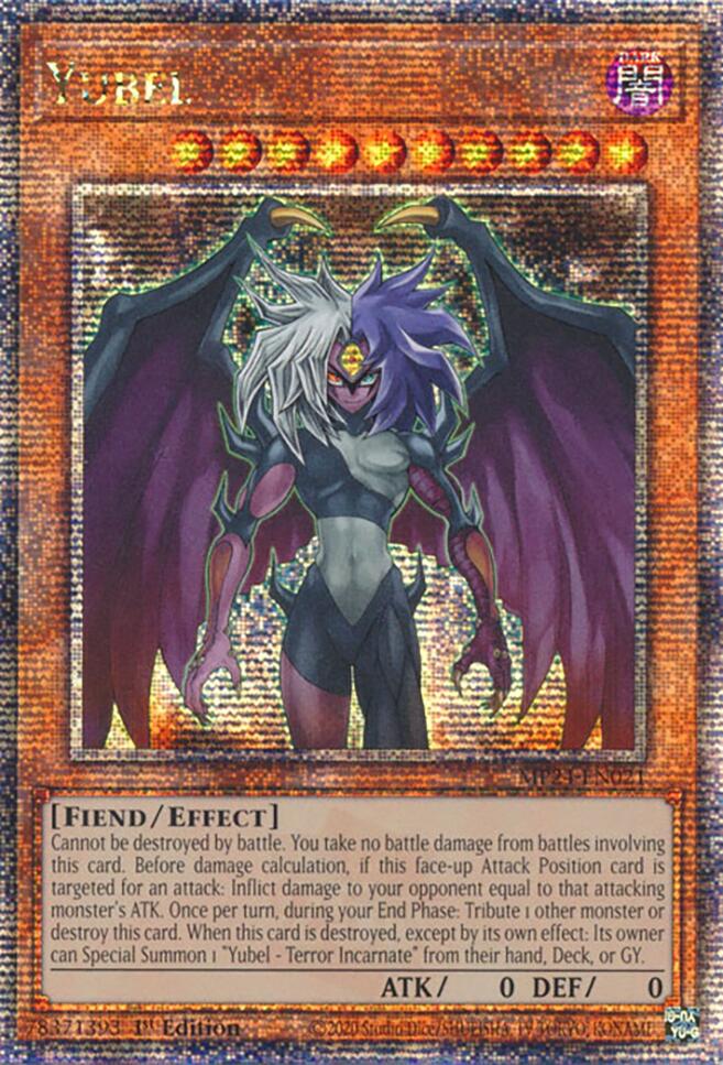 Yubel [MP24-EN021] Quarter Century Secret Rare | Mega City Incorporated