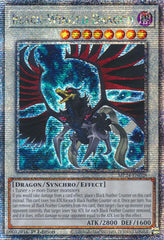 Black-Winged Dragon [MP24-EN028] Quarter Century Secret Rare | Mega City Incorporated