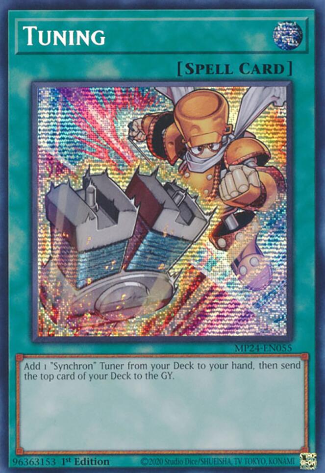 Tuning (Alternate Art) [MP24-EN055] Prismatic Secret Rare | Mega City Incorporated