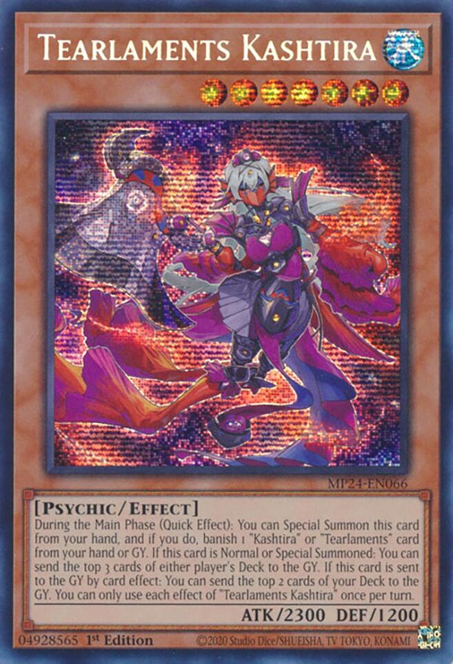 Tearlaments Kashtira [MP24-EN066] Prismatic Secret Rare | Mega City Incorporated