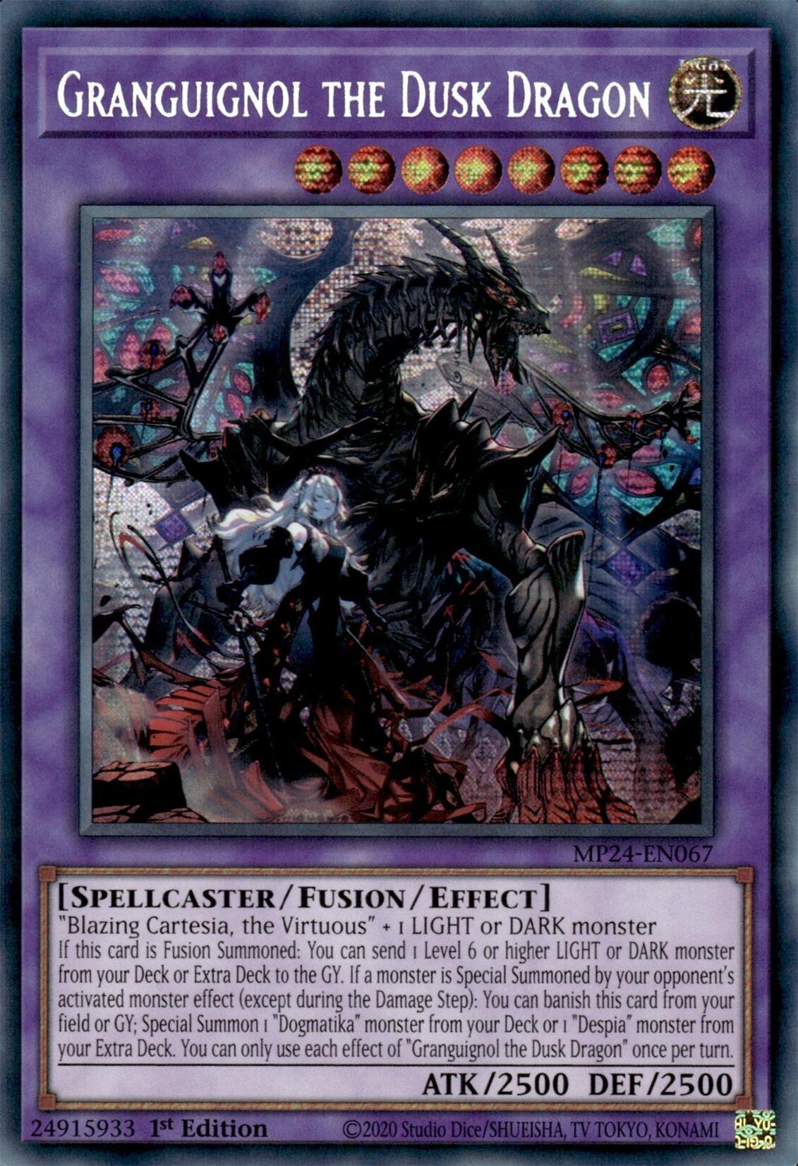 Granguignol the Dusk Dragon [MP24-EN067] Prismatic Secret Rare | Mega City Incorporated