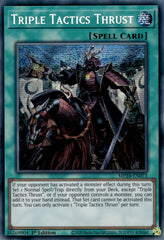 Triple Tactics Thrust [MP24-EN073] Prismatic Secret Rare | Mega City Incorporated