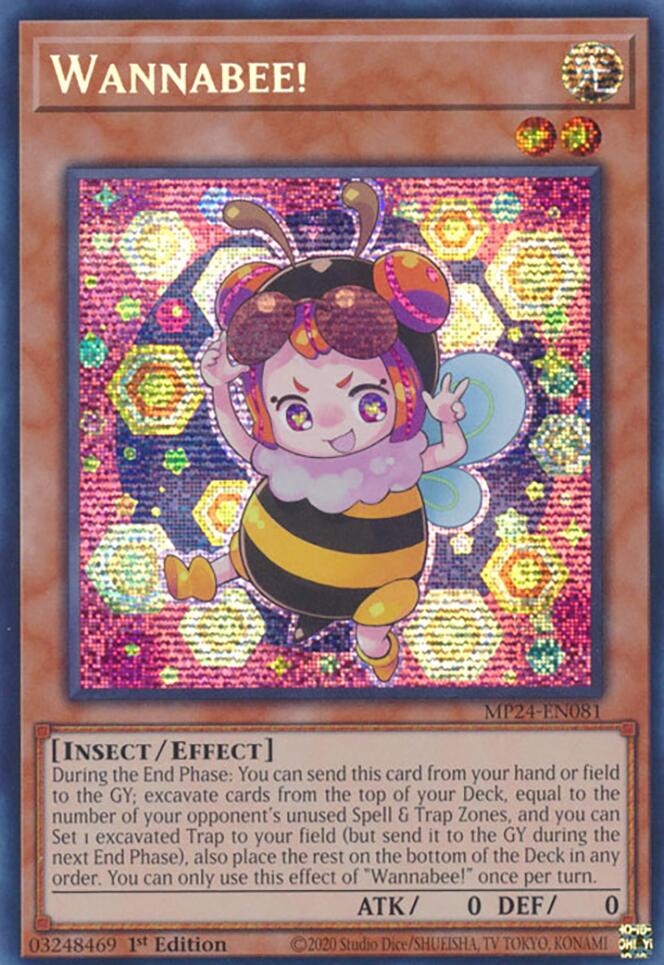 Wannabee! [MP24-EN081] Prismatic Secret Rare | Mega City Incorporated