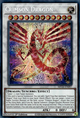 Crimson Dragon (card) [MP24-EN097] Prismatic Secret Rare | Mega City Incorporated