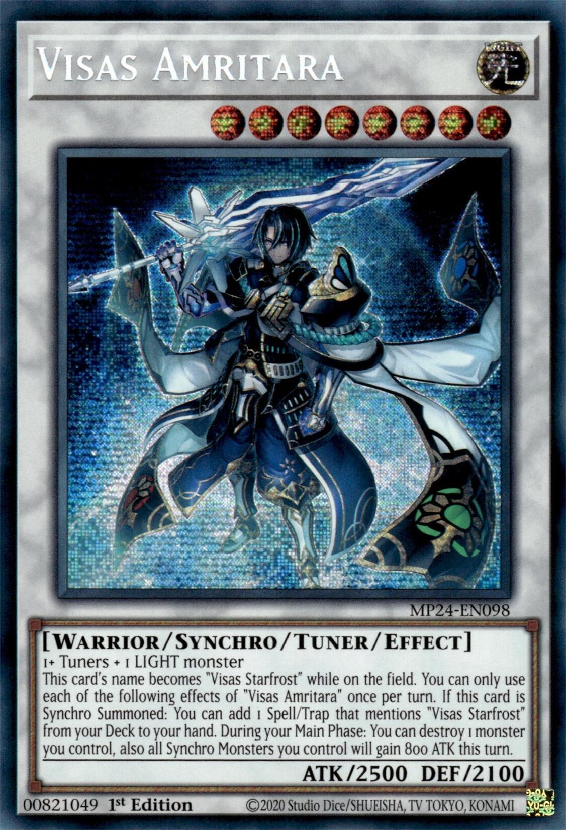 Visas Amritara [MP24-EN098] Prismatic Secret Rare | Mega City Incorporated