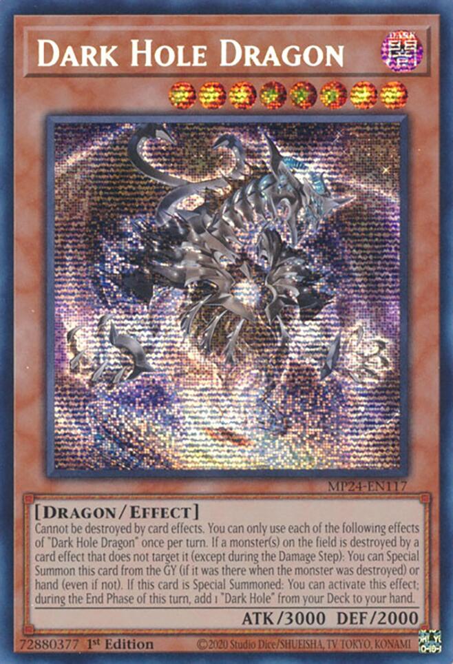 Dark Hole Dragon [MP24-EN117] Prismatic Secret Rare | Mega City Incorporated