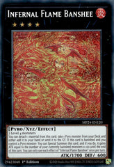 Infernal Flame Banshee [MP24-EN120] Prismatic Secret Rare | Mega City Incorporated