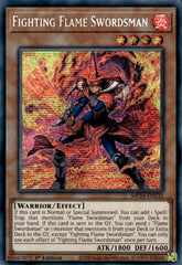 Fighting Flame Swordsman [MP24-EN132] Prismatic Secret Rare | Mega City Incorporated