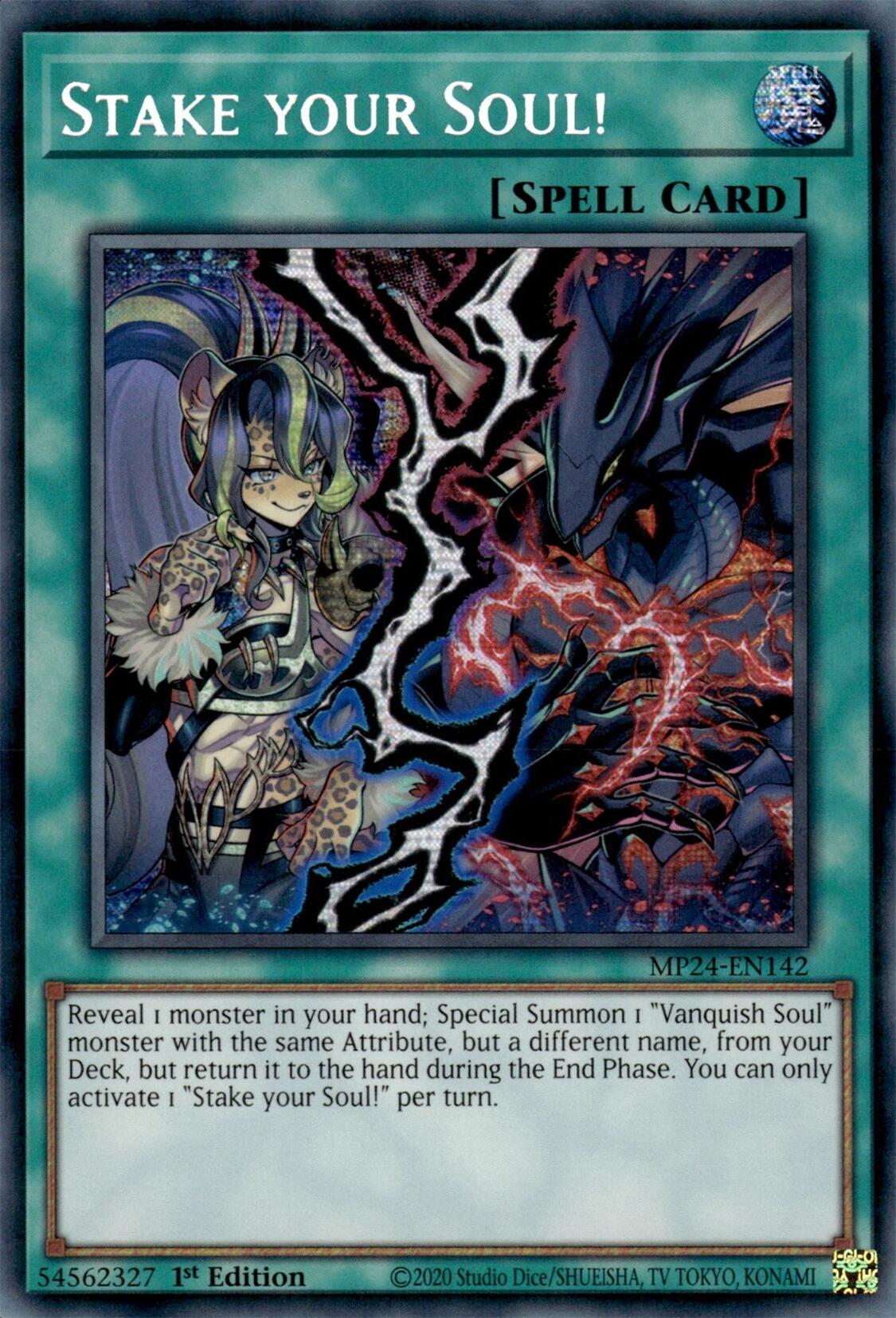 Stake your Soul! [MP24-EN142] Prismatic Secret Rare | Mega City Incorporated