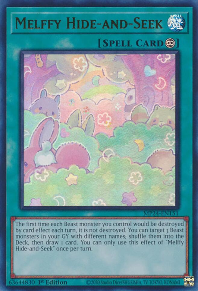 Melffy Hide-and-Seek [MP24-EN151] Ultra Rare | Mega City Incorporated