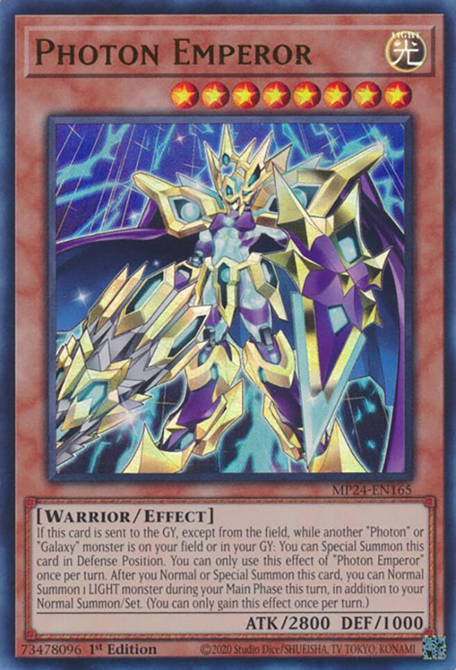 Photon Emperor [MP24-EN165] Ultra Rare | Mega City Incorporated