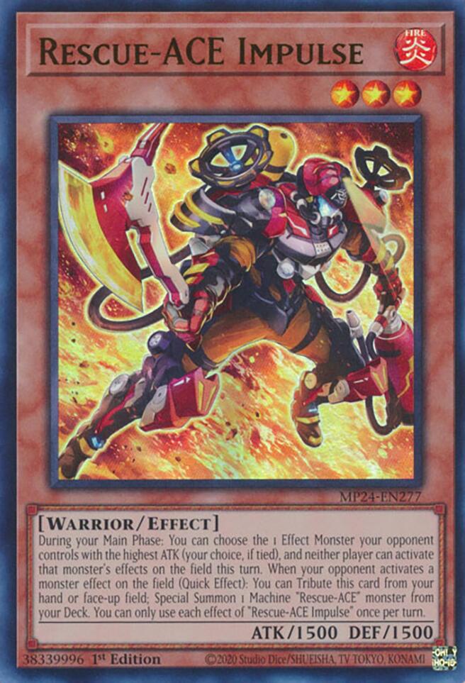Rescue-ACE Impulse [MP24-EN277] Ultra Rare | Mega City Incorporated