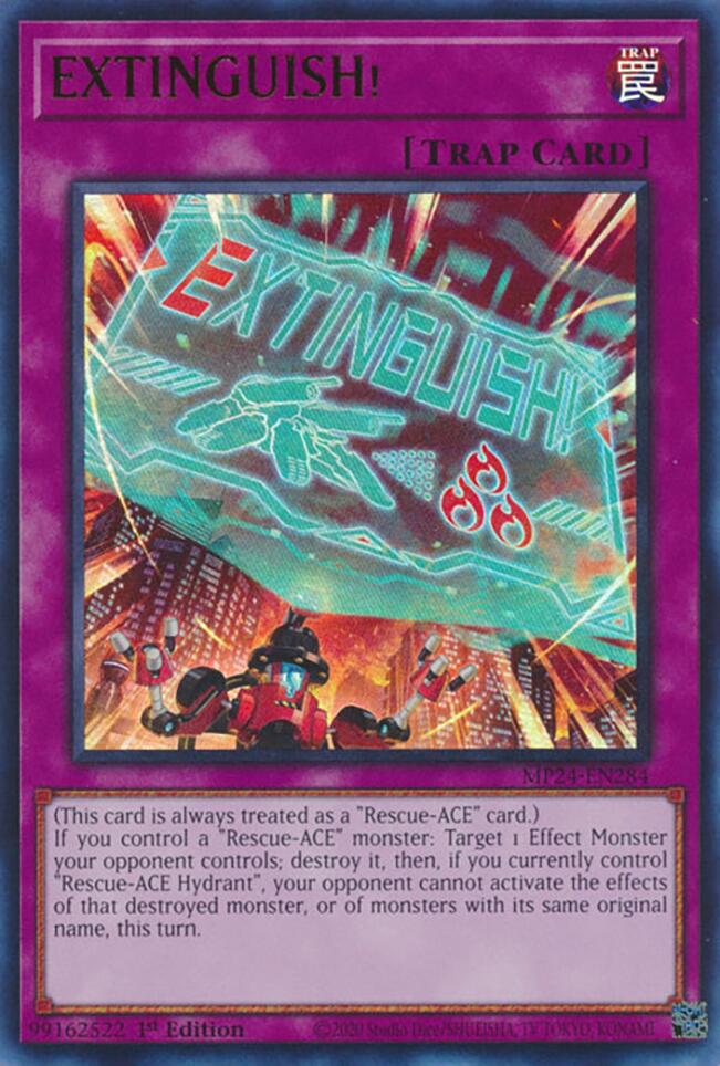 EXTINGUISH! [MP24-EN284] Ultra Rare | Mega City Incorporated