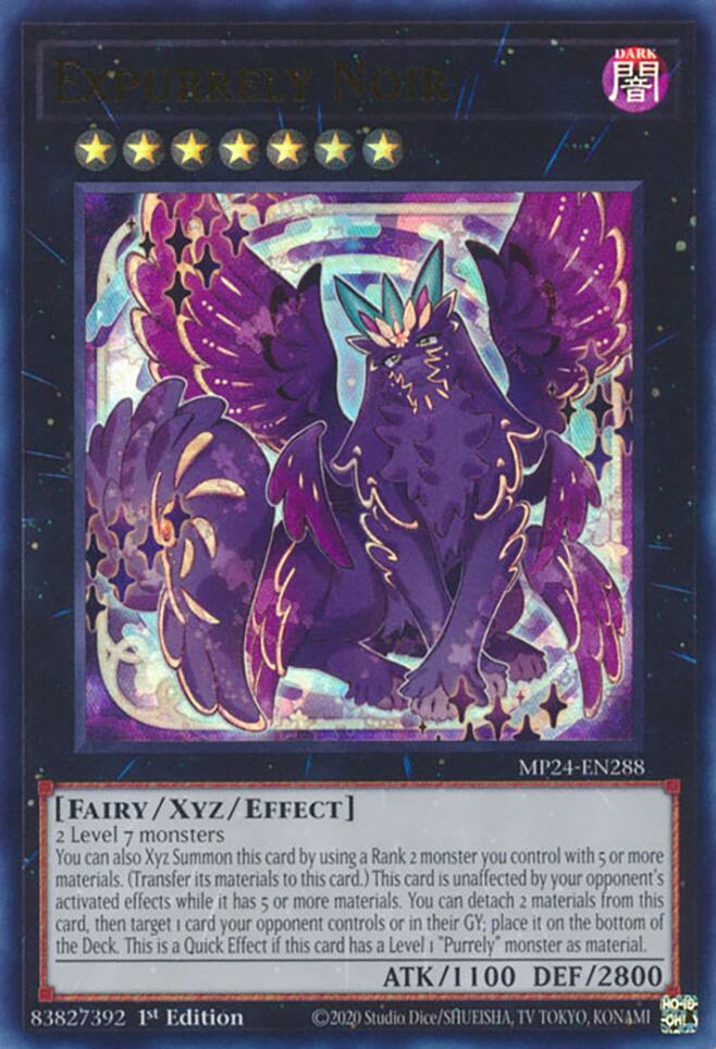Expurrely Noir [MP24-EN288] Ultra Rare | Mega City Incorporated