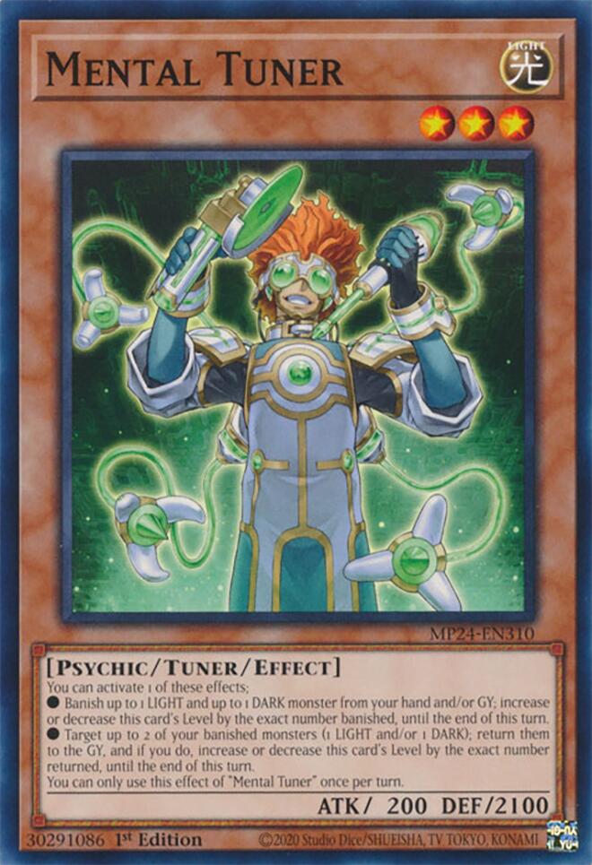 Mental Tuner [MP24-EN310] Common | Mega City Incorporated
