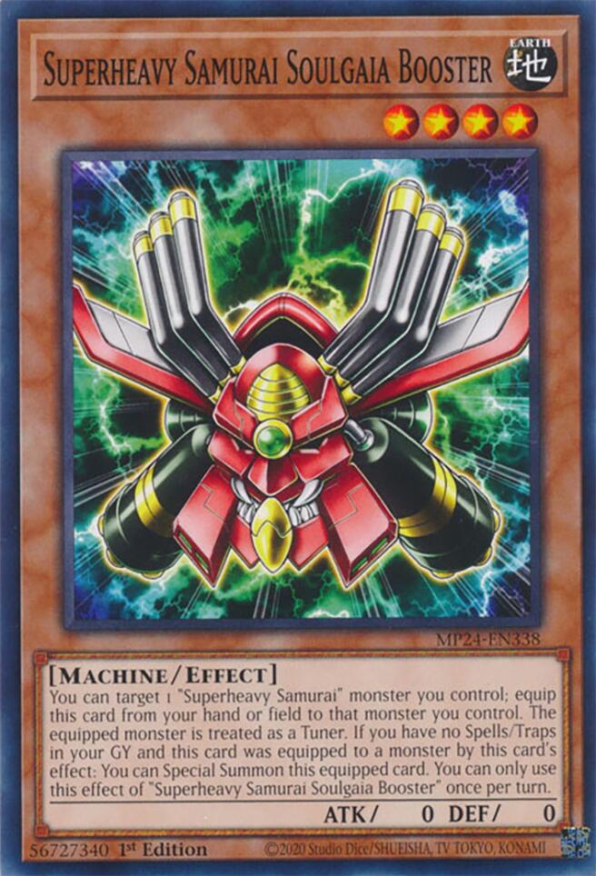 Superheavy Samurai Soulgaia Booster [MP24-EN338] Common | Mega City Incorporated