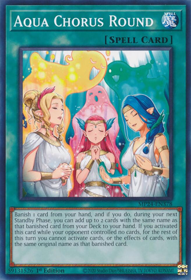 Aqua Chorus Round [MP24-EN378] Common | Mega City Incorporated
