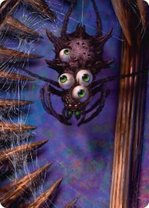 Spider Art Card [Duskmourn: House of Horror Art Series] | Mega City Incorporated