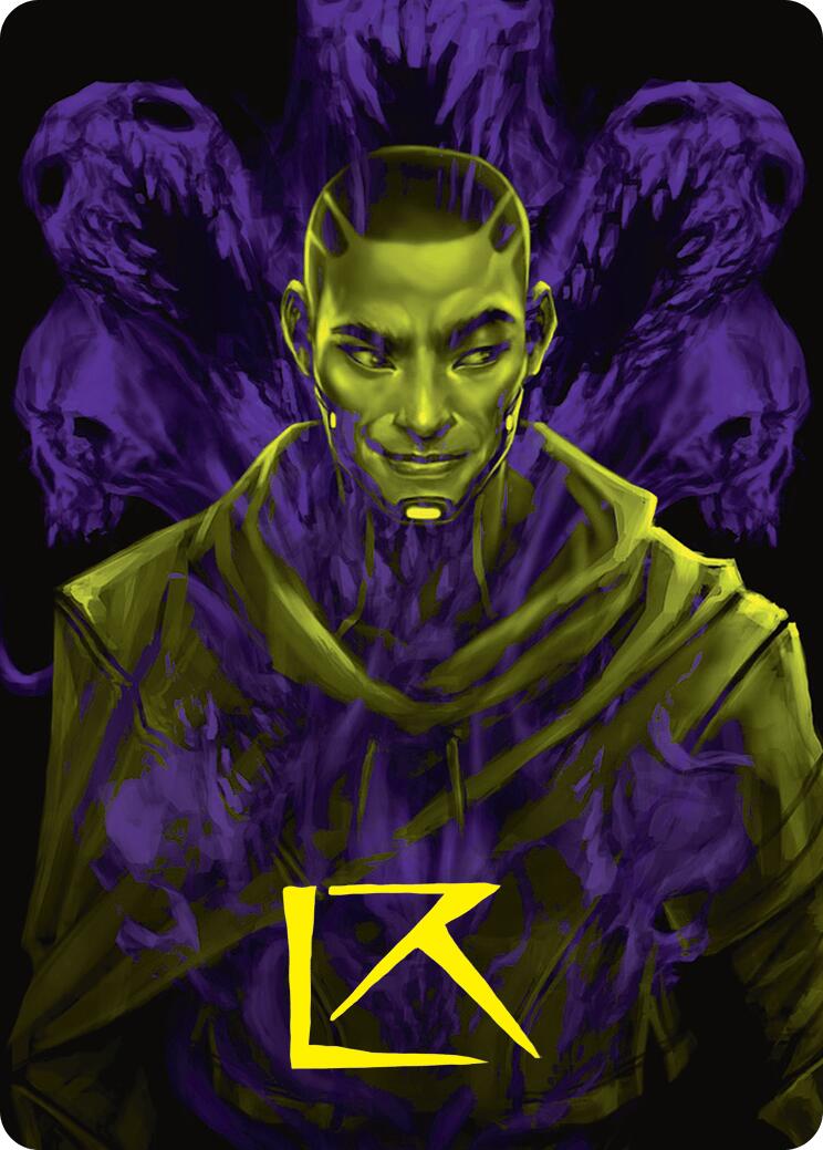 Kaito, Bane of Nightmares Art Card (Gold-Stamped Signature) [Duskmourn: House of Horror Art Series] | Mega City Incorporated