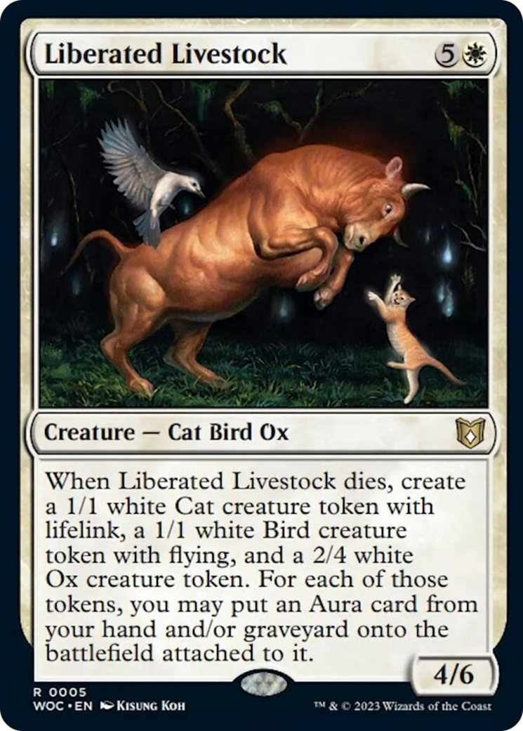 Liberated Livestock [Wilds of Eldraine Commander] | Mega City Incorporated
