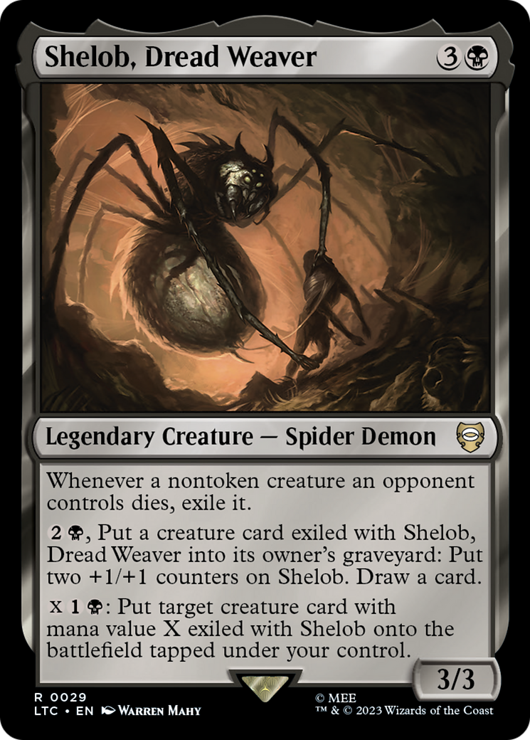 Shelob, Dread Weaver [The Lord of the Rings: Tales of Middle-Earth Commander] | Mega City Incorporated