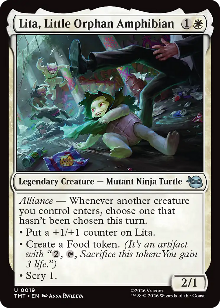 Lita, Little Orphan Amphibian [Teenage Mutant Ninja Turtles] | Mega City Incorporated