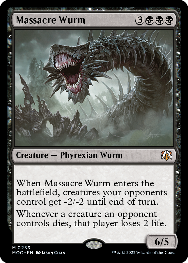 Massacre Wurm [March of the Machine Commander] | Mega City Incorporated