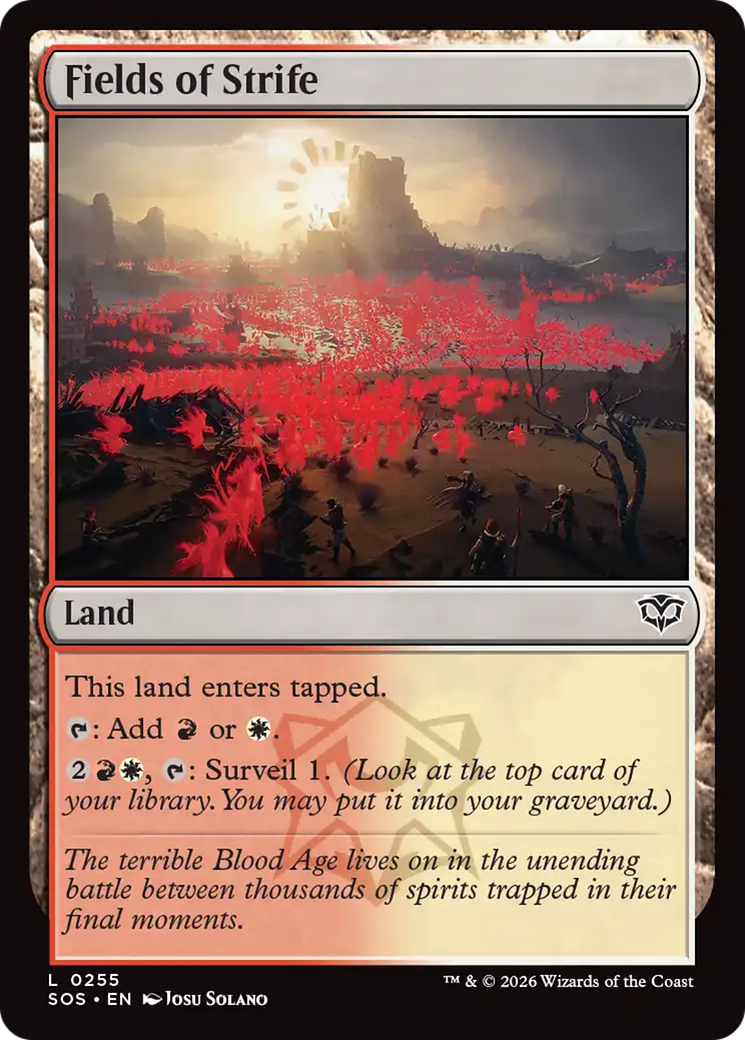 Fields of Strife [Secrets of Strixhaven] | Mega City Incorporated