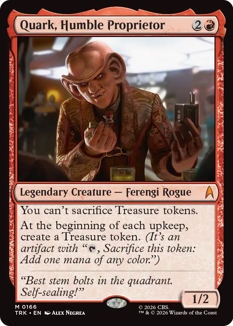 Quark, Humble Proprietor [Star Trek] | Mega City Incorporated