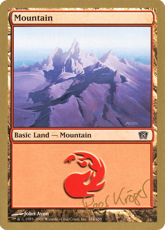 Mountain (344) (Peer Kroger) [World Championship Decks 2003] | Mega City Incorporated