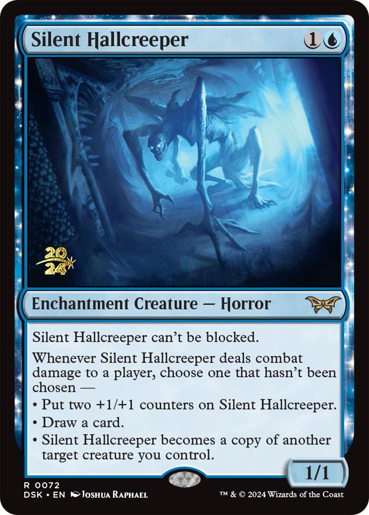 Silent Hallcreeper [Duskmourn: House of Horror Prerelease Promos] | Mega City Incorporated