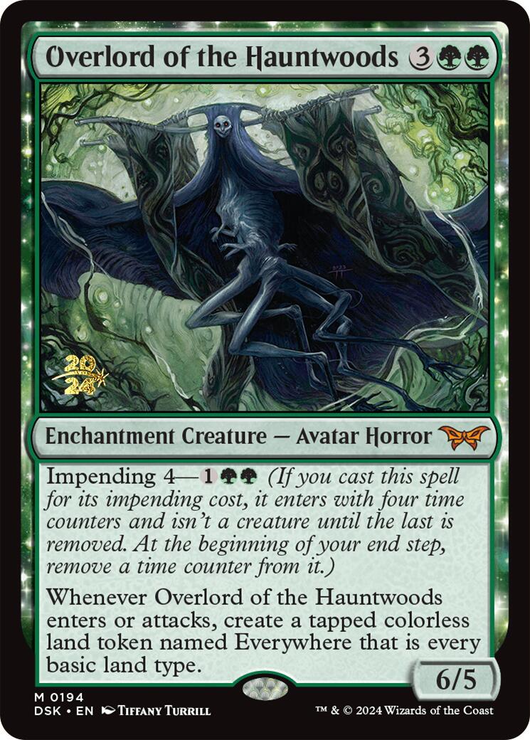 Overlord of the Hauntwoods [Duskmourn: House of Horror Prerelease Promos] | Mega City Incorporated