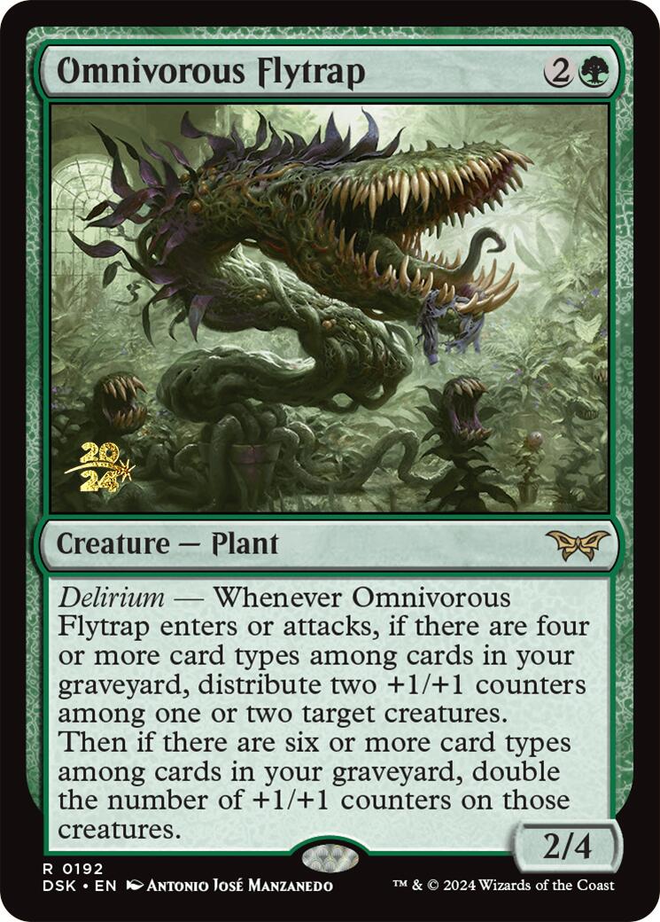 Omnivorous Flytrap [Duskmourn: House of Horror Prerelease Promos] | Mega City Incorporated