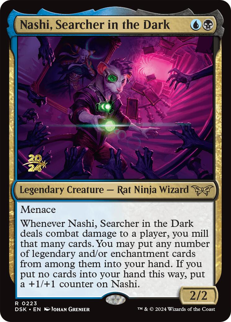 Nashi, Searcher in the Dark [Duskmourn: House of Horror Prerelease Promos] | Mega City Incorporated